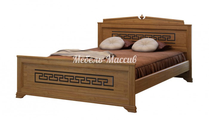 Кровать Афина из массива дерева