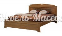 Кровать Афина модель №2 из массива дерева