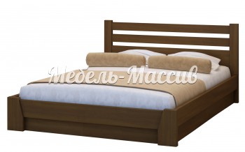 Кровать Веста из массива дерева