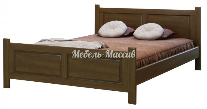 Кровать Гармония из массива дерева