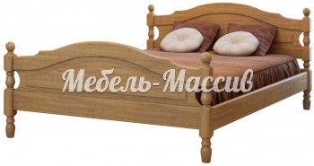 Кровать Жанна из массива дерева