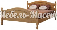 Кровать Жанна из массива дерева