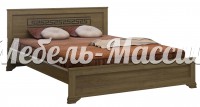 Кровать Классика модель №2 из массива дерева