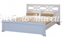Кровать Лира из массива дерева