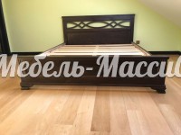 Кровать Лира модель №2 из массива дерева