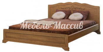 Кровать Муза модель №2 из массива дерева