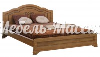 Кровать Сатори модель №2 из массива дерева