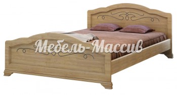 Кровать Таката из массива дерева
