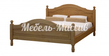 Кровать Филенка из массива дерева