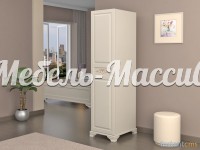Шкаф Лиана 25 из массива дерева Ш-50см,В-200см,Г-60см