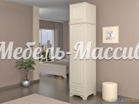 Шкаф Лиана 27 из массива дерева Ш-50см,В-240см,Г-55см