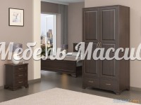 Шкаф Лиана 14 из массива дерева Ш-90см,В-190см,Г-60см