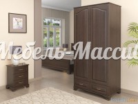 Шкаф Лиана 17 из массива дерева Ш-90см,В-190см,Г-60см