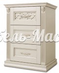 Тумба Верджиния 3 ящика из массива Ш-50см,В-60см,Г-35см