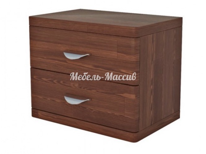 Тумба Бали 2 ящика из массива Ш-50см,В-45см,Г-30см