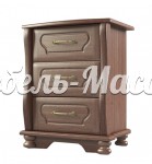 Тумба Грация 3 ящика из массива Ш-45см,В-58см,Г-32см