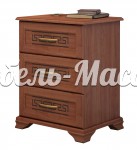 Тумба Классика 3 ящика из массива Ш-45см,В-58см,Г-30см