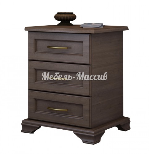 Тумба Лира 3 ящика из массива Ш-45см,В-58см,Г-30см