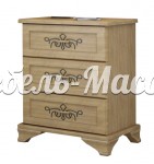 Тумба Муза 3 ящика из массива Ш-45см,В-58см,Г-30см