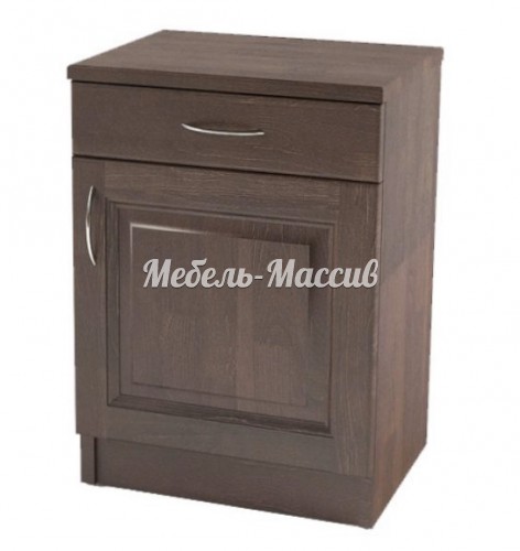 Тумба Стиль ящик + дверка из массива Ш-45см,В-58см,Г-30см