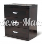 Тумба Бали 3 ящика из массива Ш-45см,В-58см,Г-30см