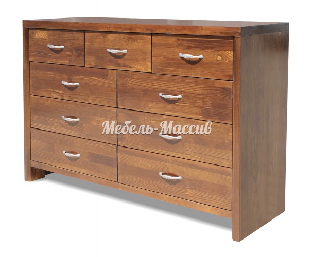 Комод Альба из массива Ш-140см,В-90см,Г-45см