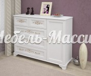 Комод КД - 255 из массива Ш-135см,В-100см,Г-45см
