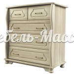 Комод Грация 5 ящиков из массива Ш-90см, В-95см,Г-45см