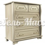 Комод Грация 5 ящиков из массива Ш-90см, В-95см,Г-45см