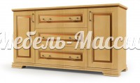Комод Глория модель №5 из массива Ш-160см, В-80см,Г-45см