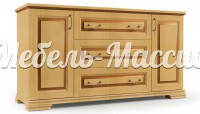 Комод Глория модель №5 из массива Ш-160см, В-80см,Г-45см