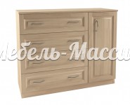 Комод Стиль модель №2 из массива Ш-130см, В-100см,Г-45см