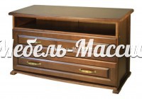 ТВ тумба серии Омега модель №1 из массива Ш-100см,В-65см,Г-45см