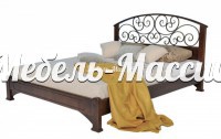 Кровать Омега модель №11 из массива