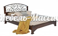 Кровать Омега модель №11 из массива