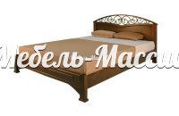 Кровать Омега модель №3 из массива