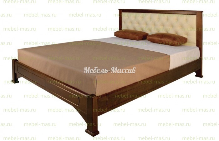 Кровать Омега модель №6 из массива