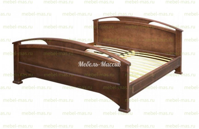 Кровать Омега модель №4 из массива