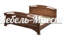 Кровать Омега модель №4 из массива