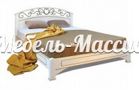 Кровать Омега модель №5 из массива