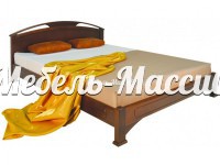 Кровать Омега модель №1 из массива