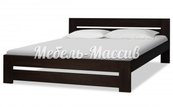 Кровать Аника из массива дерева