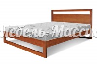 Кровать Квебек из массива дерева