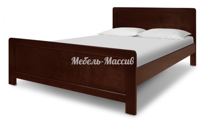 Кровать Амели модель №2 из массива дерева