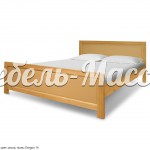 Кровать Амели модель №2 из массива дерева