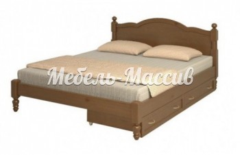 Кровать Мелодия модель №2 из массива дерева