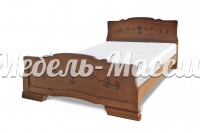 Кровать Ларио из массива дерева