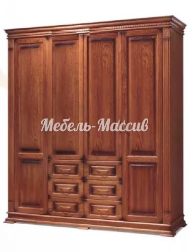 Шкаф Верди - 321.2 из массива Ш-200см, В-220см,Г-60см