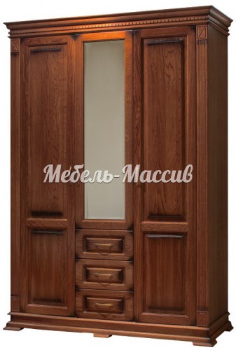 Шкаф Верди - 320 из массива Ш-150см, В-220см,Г-60см