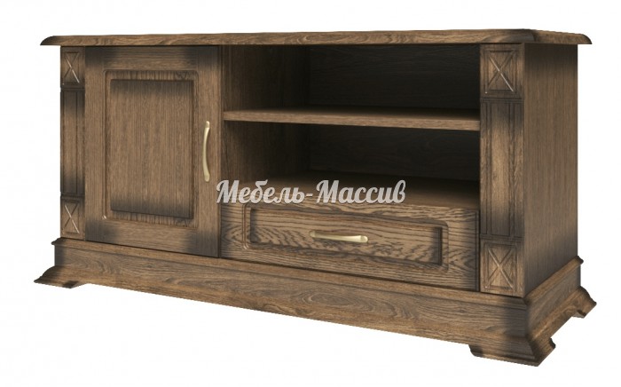 Тумба Верди Люкс - 601 из массива Ш-120см, В-60см,Г-45см